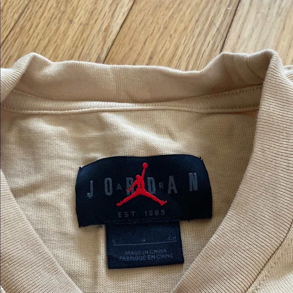 Jordan Beige T-Shirt for Men